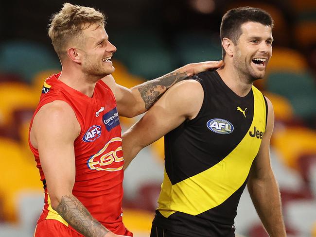 Richmond Tigers premiership captain Trent Cotchin played in Cairns for the Port Douglas Crocs in 2024. Pic: Michael Klein