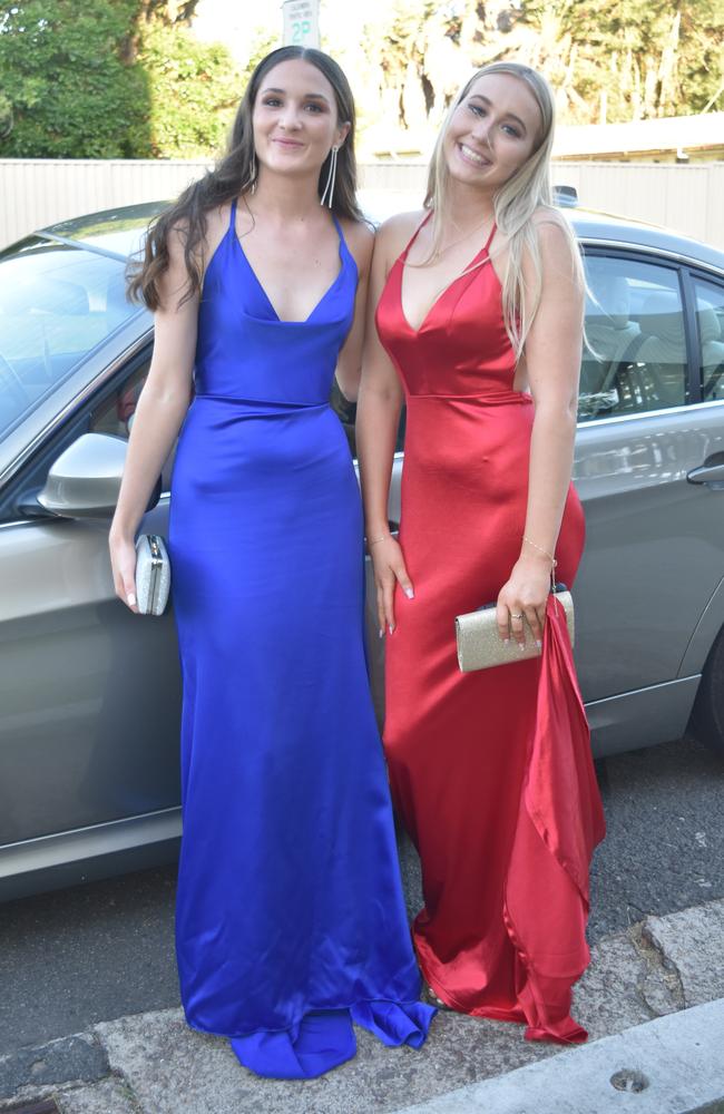 Mia and Libby at the Maleny State High School formal on November 16, 2022. Picture: Sam Turner