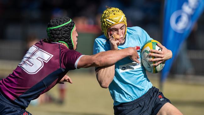 NSW Schools gun Tom Farr-Jones scoring.