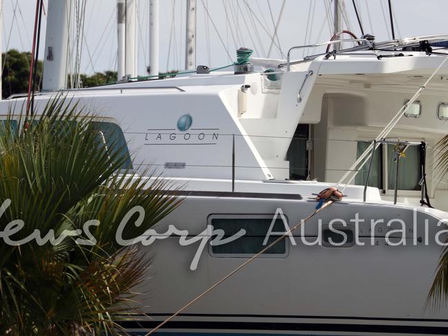 The catamaran was seized by Fiji customs in June last year. Picture: Gary Ramage