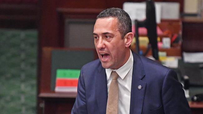 Labor MP Tom Koutsantonis MP during question time at Parliament House. Picture: Tom Huntley