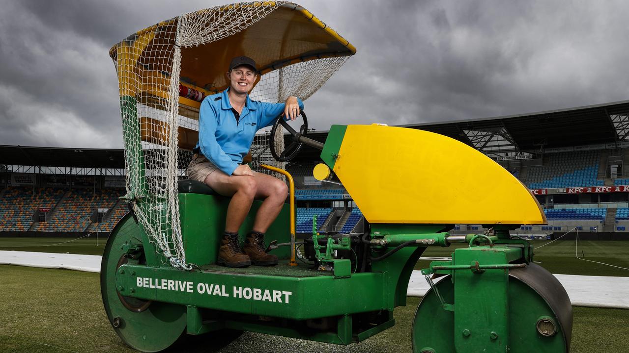 Cricket Tasmania First female curator in Tasmania Kelsey Sapwell