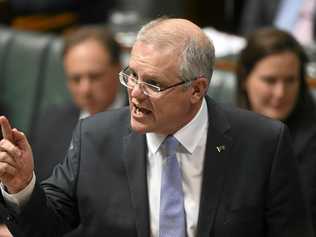 SHAMELESS: Scott Morrison (ScoMo) calling out other religious leaders for failure to act reeks of hypocrisy. Picture: LUKAS COCH