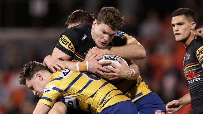 Liam Martin in action for the Panthers. Picture: Mark Kolbe/Getty Images