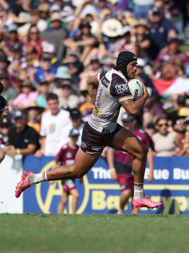 Broncos young gun Brendan Piakura is set to line up in Vegas. Picture: Zak Simmonds