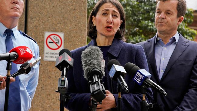 NSW Premier Gladys Berejiklian stood by her decision. Picture: AAP Image/Ben Rushton