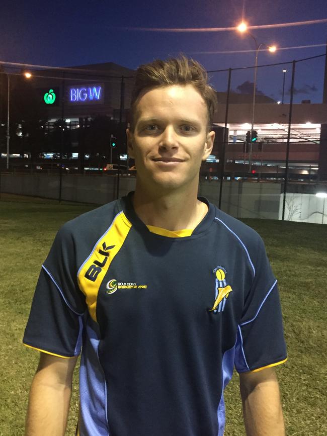 Gold Coast Dolphins all-rounder Matt Kuhnemann.