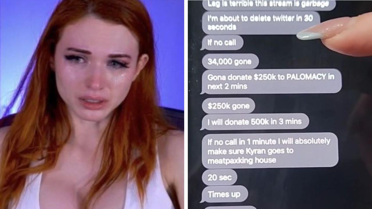 Amouranth Fuck Videos - Amouranth abuse: Husband's texts to Twitch streamer revealed on Twitter |  news.com.au â€” Australia's leading news site