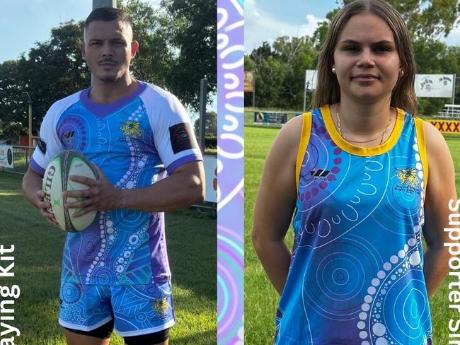 Darwin Dragons special edition jersey for its 2025 Suicide Awareness Round. Picture: Darwin Dragons Facebook