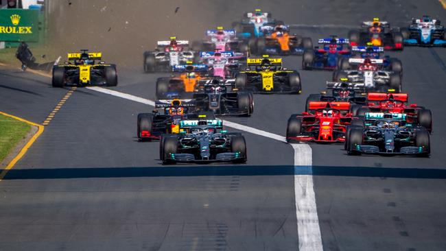 The Australian Grand Prix looks set to be axed for the second consecutive year after Formula 1 officials and the Victorian government could not work out a travel bubble for teams. Picture: Jake Nowakowski