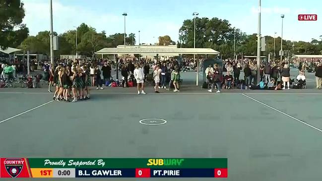 REPLAY: SA Country Netball Championships - Barossa, Light & Gawler vs Port Pirie (U17's Div 2A) - Court 5