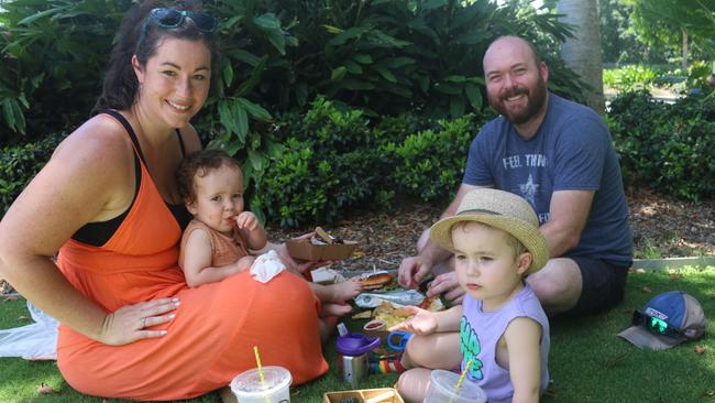 Australia Day celebrations at the Nicholas Precinct, Ipswich. January 26, 2023. Picture: Nicola McNamara