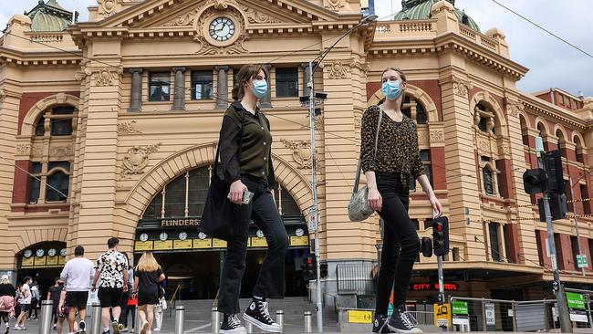 Melbourne has now become the world’s most locked down city. Picture: NCA NewsWire/Ian Currie