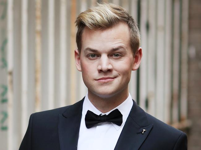 Joel Creasey pictured in Surry Hills ahead of the Thursday November 28, GQ Men Of The Year Awards. Picture Rohan Kelly