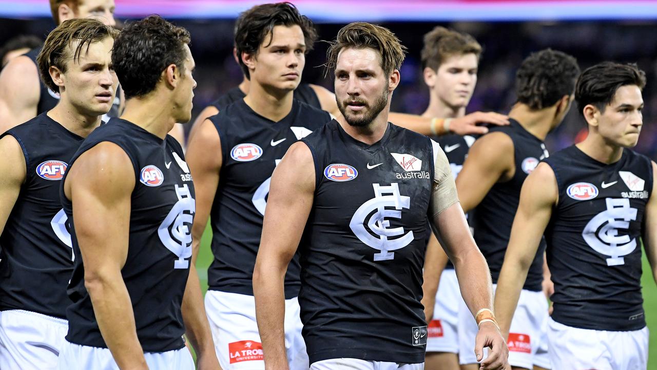 Carlton struggled in Friday night matches last year. Picture: AAP Images 