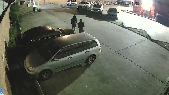 Police investigating the theft of three prestige vehicles from a Central Coast dealership at the weekend have released CCTV, after a fourth vehicle was stolen from a nearby automotive repairer yesterday. Picture: NSW Police