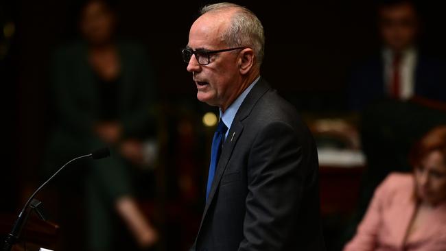 Independent member for Lake Macquarie Greg Piper has been a strong proponent of the Bill. Picture: AAP / Joel Carrett