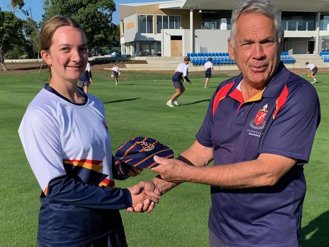 First XI cap fits Peninsula Grammar prospect