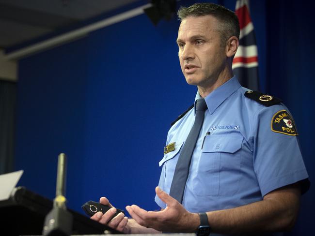 New Deputy Commissioner of Tasmania Police Jonathan Higgins. Picture: Chris Kidd