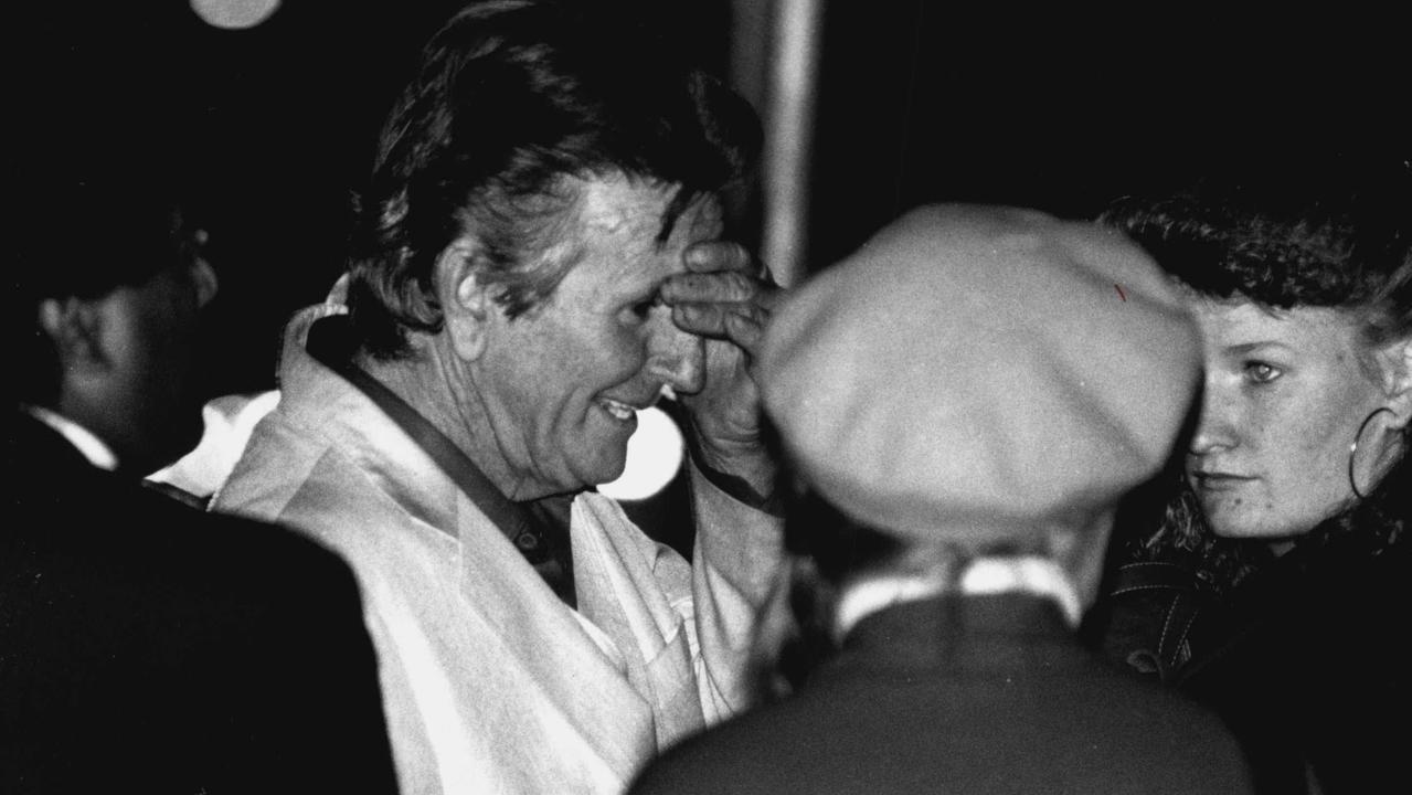 Frank Abbott when he was acquitted of murder. Picture: Dean Sewell