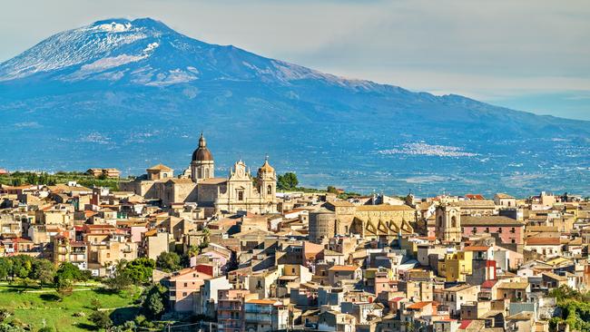 ‘Lazy afternoon naps. Double desserts. Too much wine’ … life in the shadow of Mount Etna.