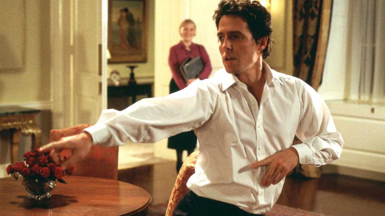 Hugh Grant played the British Prime Minister in the iconic 2003 film Love Actually. Picture: Universal Pictures