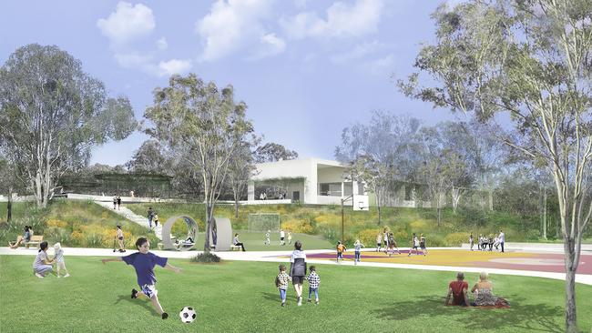 The new Archerfield Wetlands Park will feature a wide range of community facilities.