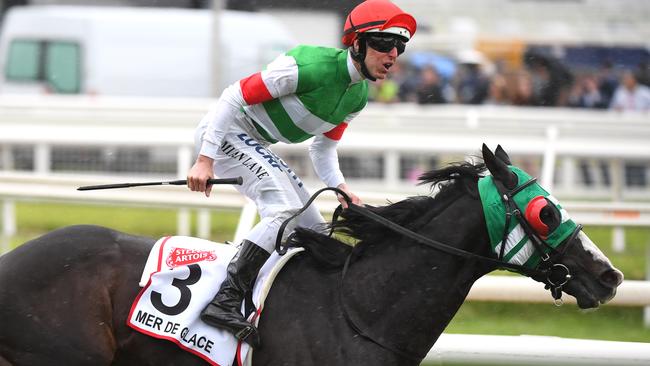 A couple of tipsters think Mer De Glace can do the cups double. Picture: AAP