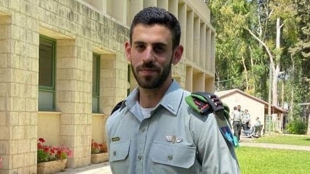 Captain Tal Grushka, 25, was killed during the cross-border attack in Israel over the weekend and his funeral attended by at least 1000 mourners.