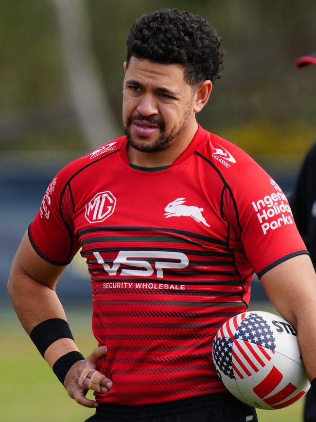 Jacob Gagai training in the US. Picture: Sunny Brar/Rabbitohs Digital