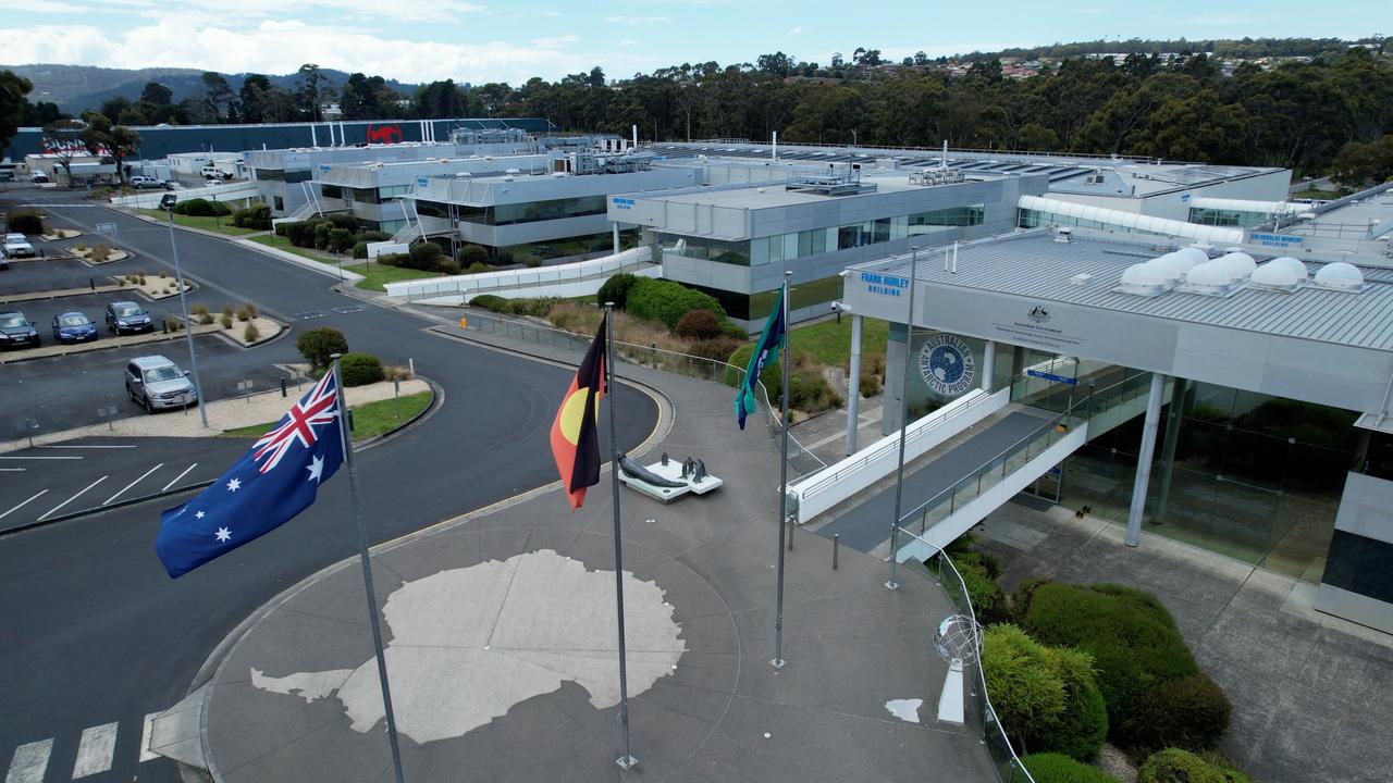 Australian Antarctic Division headquarters at Kingston, Tasmania. Picture: Simon Payne/AAD