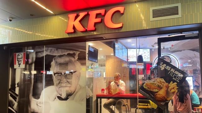 The KFC at Kings Cross.