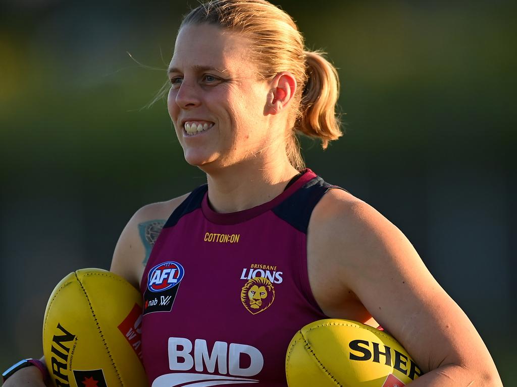 Kate Lutkins is back. (Photo by Albert Perez/Getty Images)