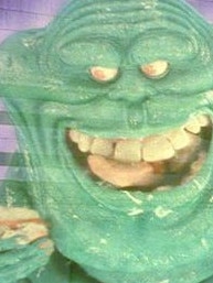 Slimer the ghost.