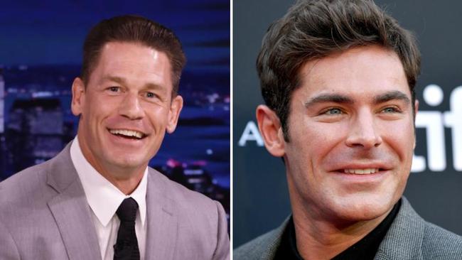 John Cena and Zac Efron are set to film the comedy feature Ricky Stanicky across Melbourne over the next eight weeks. Picture: Getty Images