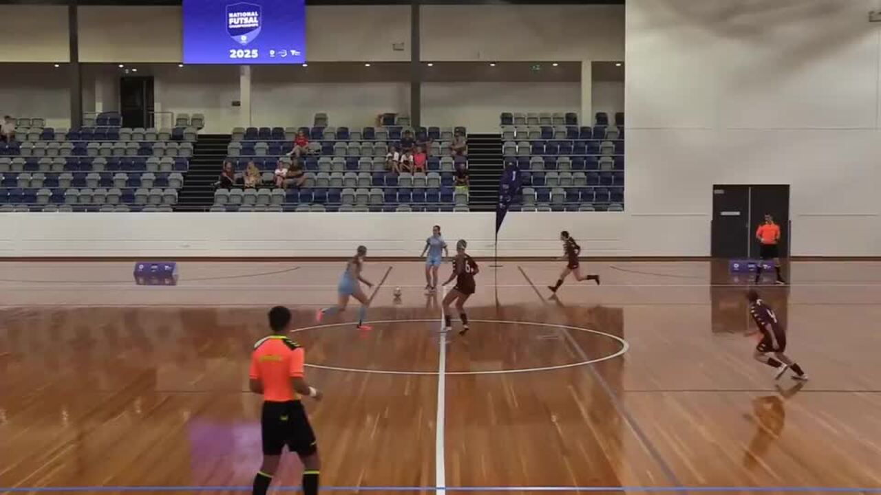 Replay: Football NSW Thunder v Football Queensland (U17 Girls) - 2025 National Futsal Championships Day 1