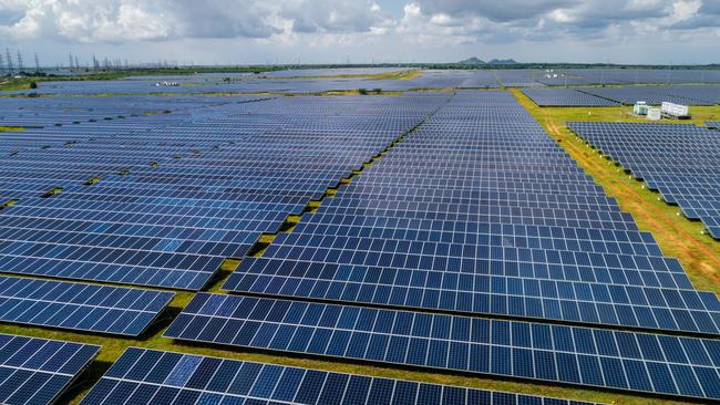 A solar farm is proposed for the place at Bohle Plains. (Photo by Abhishek Chinnappa/Getty Images)