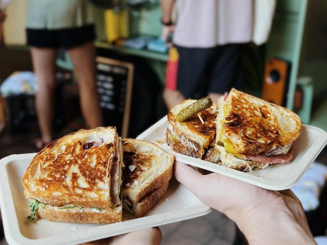 Gracie's toasties in Darwin. Picture: Kate Dinning