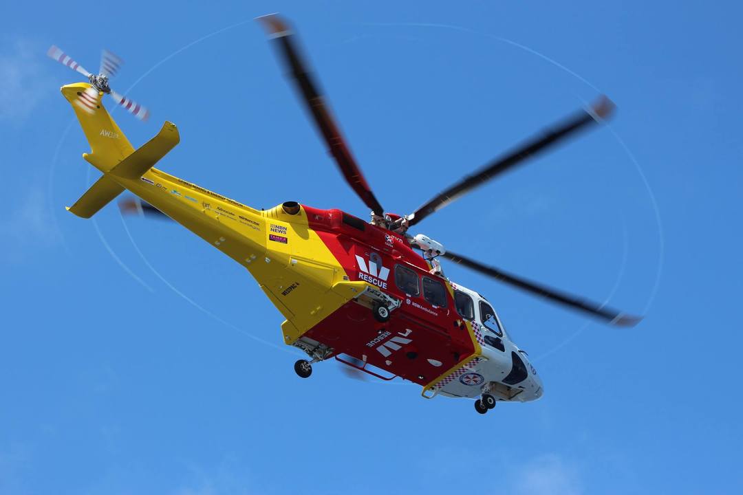 Girl flown to hospital after falling from moving vehicle