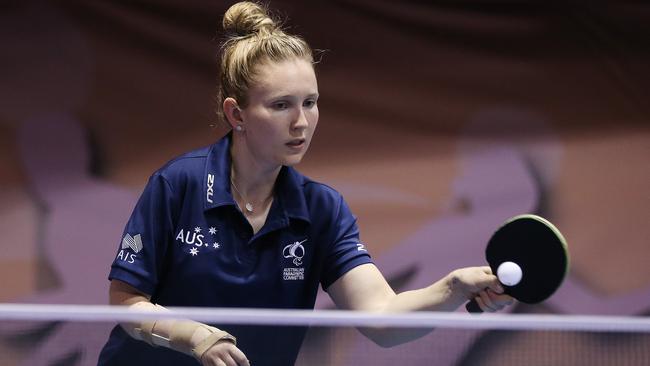 Table tennis player Melissa Tapper will make history when she plays in the Paralympics after representing Australia at the Olympics in Rio last month.