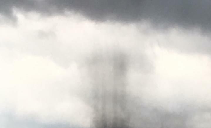 Landspout near Cecil Plains, captured by Claire Flegler. Picture: Claire Flegler