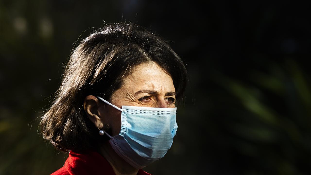 Gladys Berejiklian announced a two-week lockdown. Picture: Jenny Evans/Getty Images)