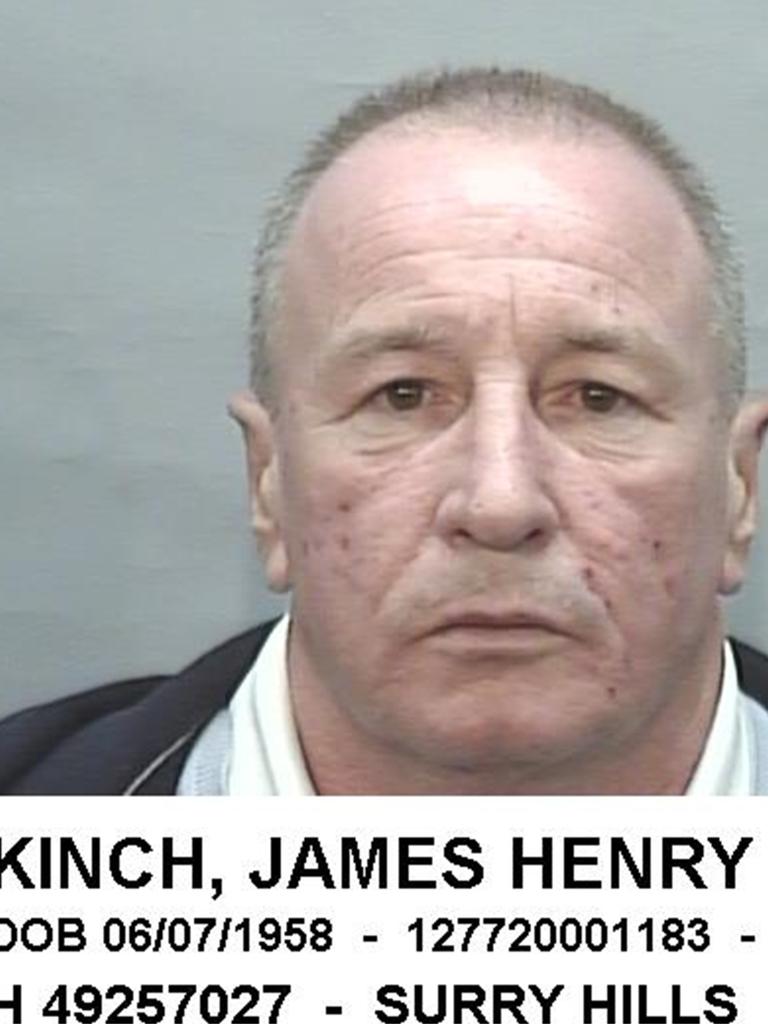 Mugshot of James Henry Kinch. Picture: Supplied