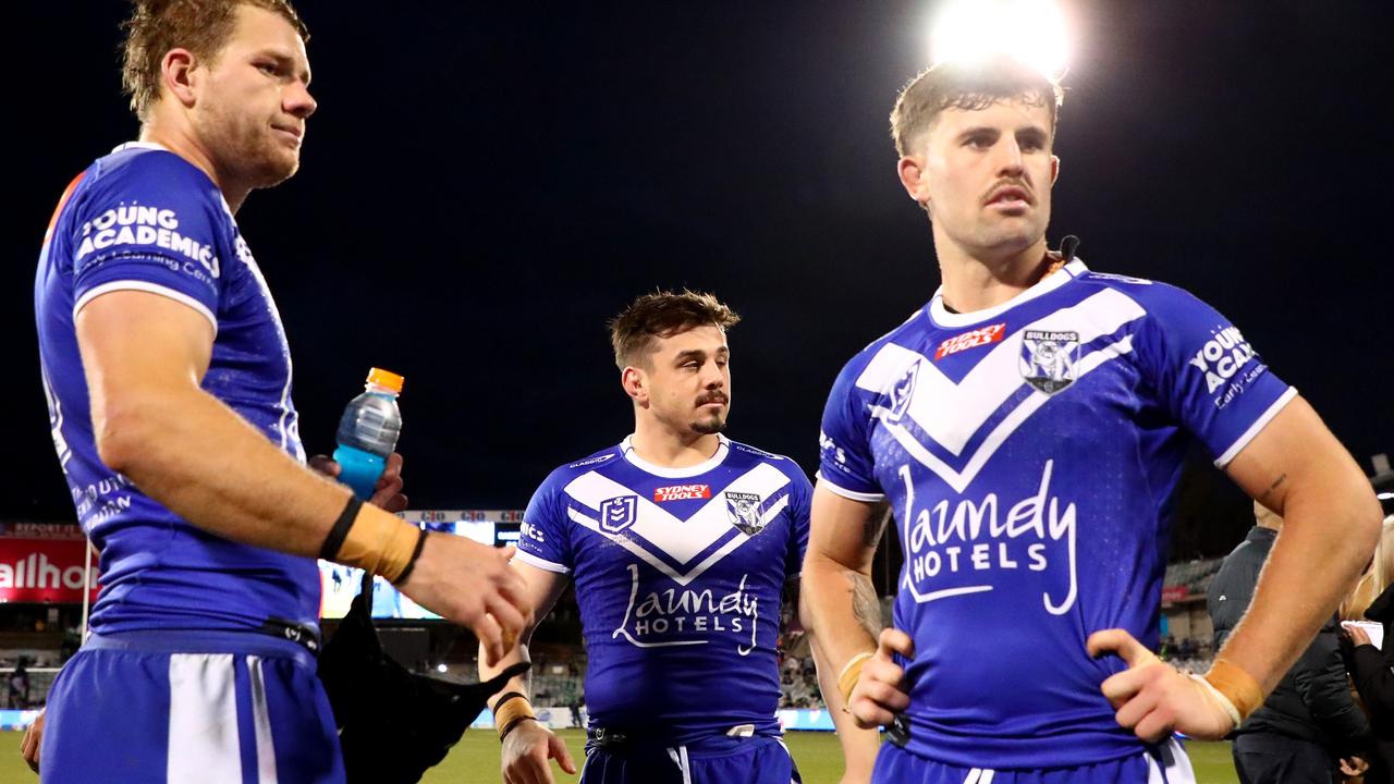 Reed Mahoney (centre) must be given outright captaincy. Picture: Jeremy Ng/Getty Images