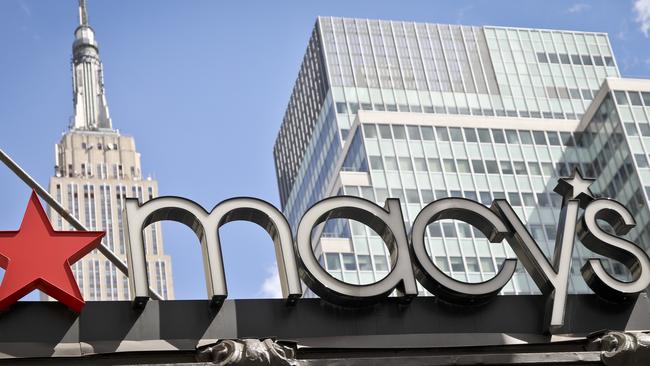 Macy’s is lowering its annual earnings guidance after the department store struggled through the second quarter and was forced to mark down prices. Picture: AP