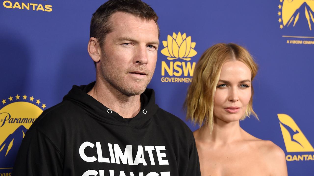 Lara Worthington and Sam Worthington at the Avatar The Way Of