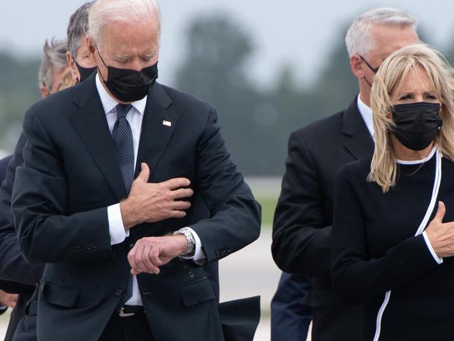 Parents of dead Marines berate Biden