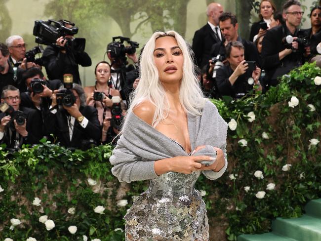 NEW YORK, NEW YORK - MAY 06: Kim Kardashian attends The 2024 Met Gala Celebrating "Sleeping Beauties: Reawakening Fashion" at The Metropolitan Museum of Art on May 06, 2024 in New York City. (Photo by Jamie McCarthy/Getty Images)