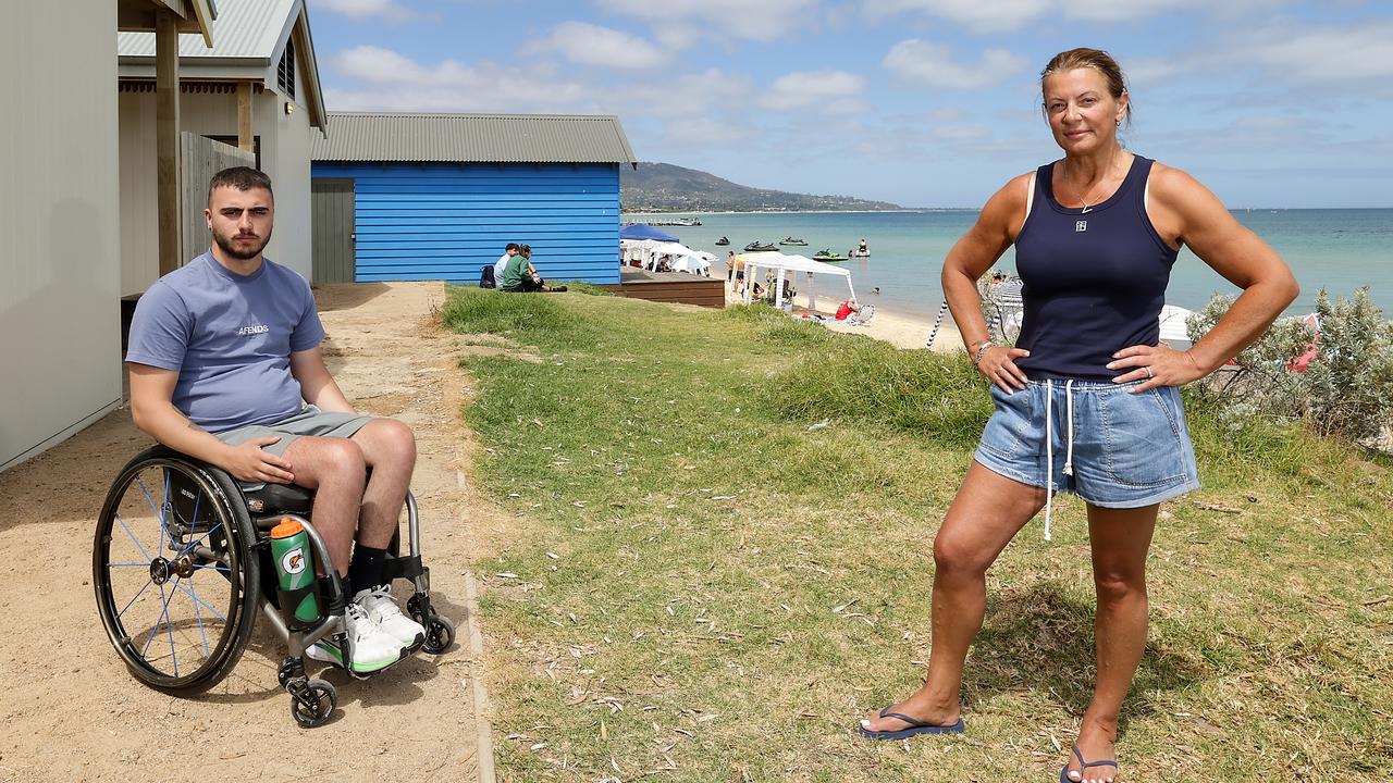 Family ramp up efforts for wheelchair access at Safety Beach