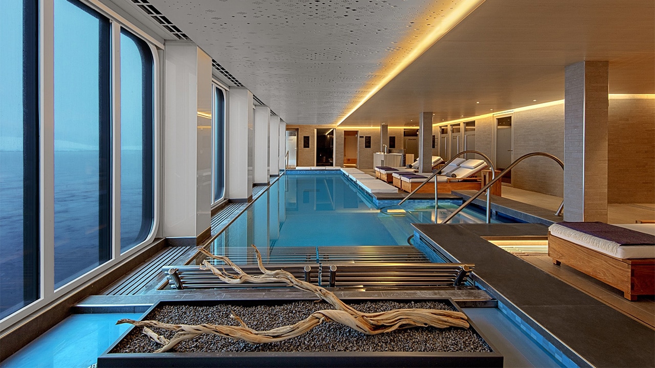 <h2>THEMED WELLNESS</h2><p>Hardworking expeditioners still love their creature comforts, especially after a long day&rsquo;s exploration. Clever cruise brands such as Viking have themed spa treatments that match the elements.</p><p>Those sailing on Viking Expeditions&rsquo; new 13-day <a href="https://www.vikingcruises.com.au/expeditions/cruise-destinations/great-lakes-canada/into-the-northwest-passage/index.html" target="_blank" rel="noopener">Into the Northwest Passage</a> voyage from Nuuk, Greenland return via the High Arctic in Canada on Viking Octantis, for example, can book in for an Arctic face toning massage. The massage promises to release muscle tension and refresh the skin with the use of Nordic cupping and hot and cold stone massage techniques.</p><p>Wind down and warm up after a day&rsquo;s exploring with a hygge massage on a heated sand table, or ease any post-snowshoeing twinges with a Scandinavian reflex massage for the feet and calves. The Nordic Spa onboard also has an indoor heated pool and hot and cold water therapy showers.</p>